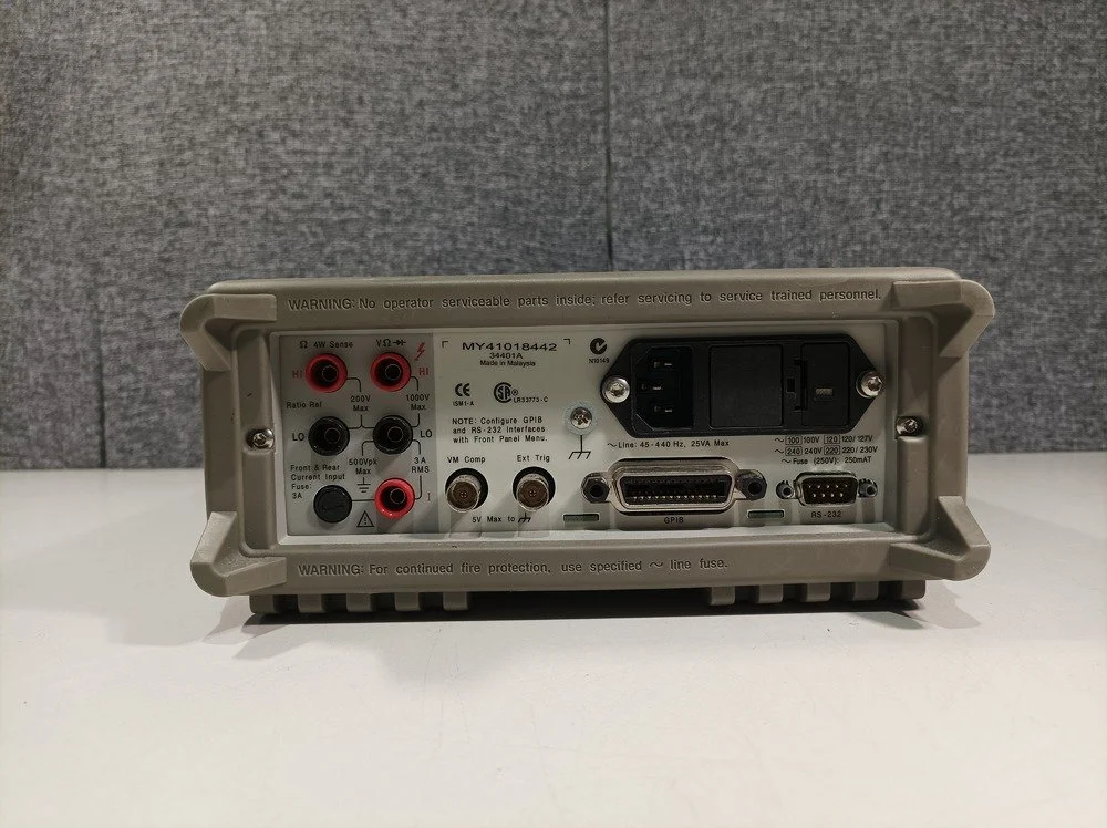 Hewlett Packard 34401A, Digital Multimeter #