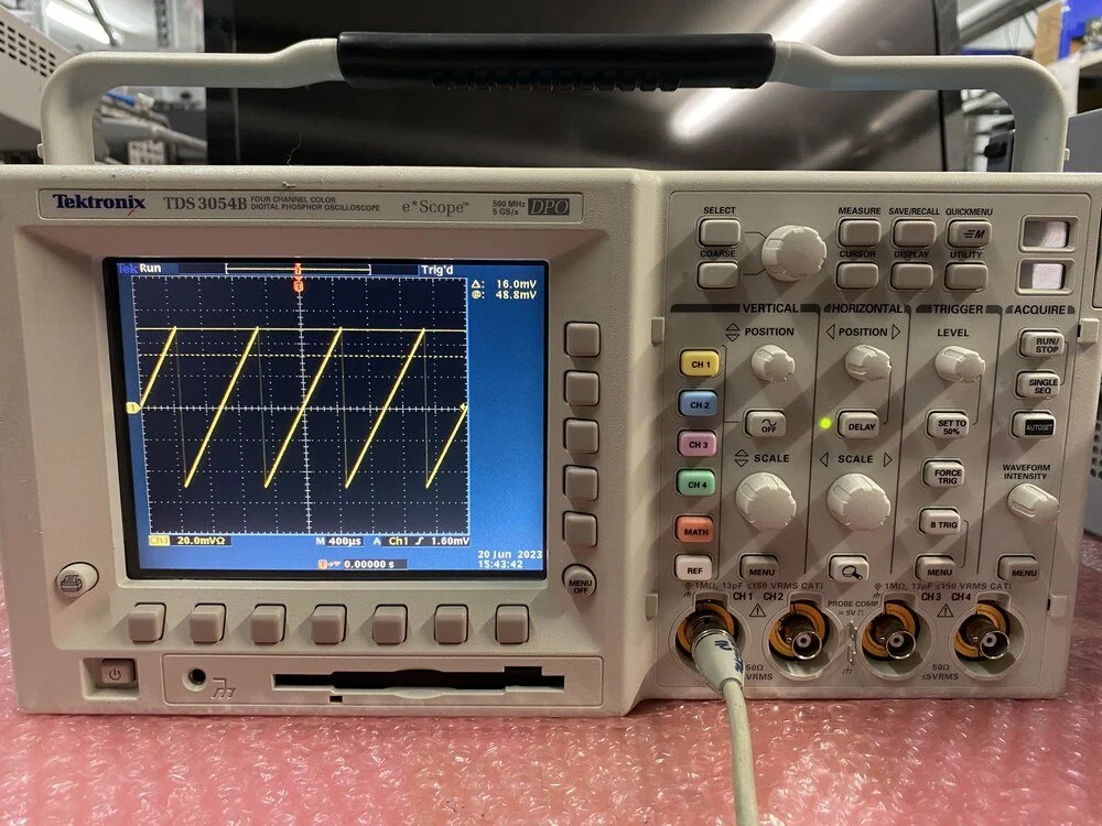 Tektronix TDS3054B, Digital Phosphor Oscilloscope, 500 MHz, 5 GS/s #