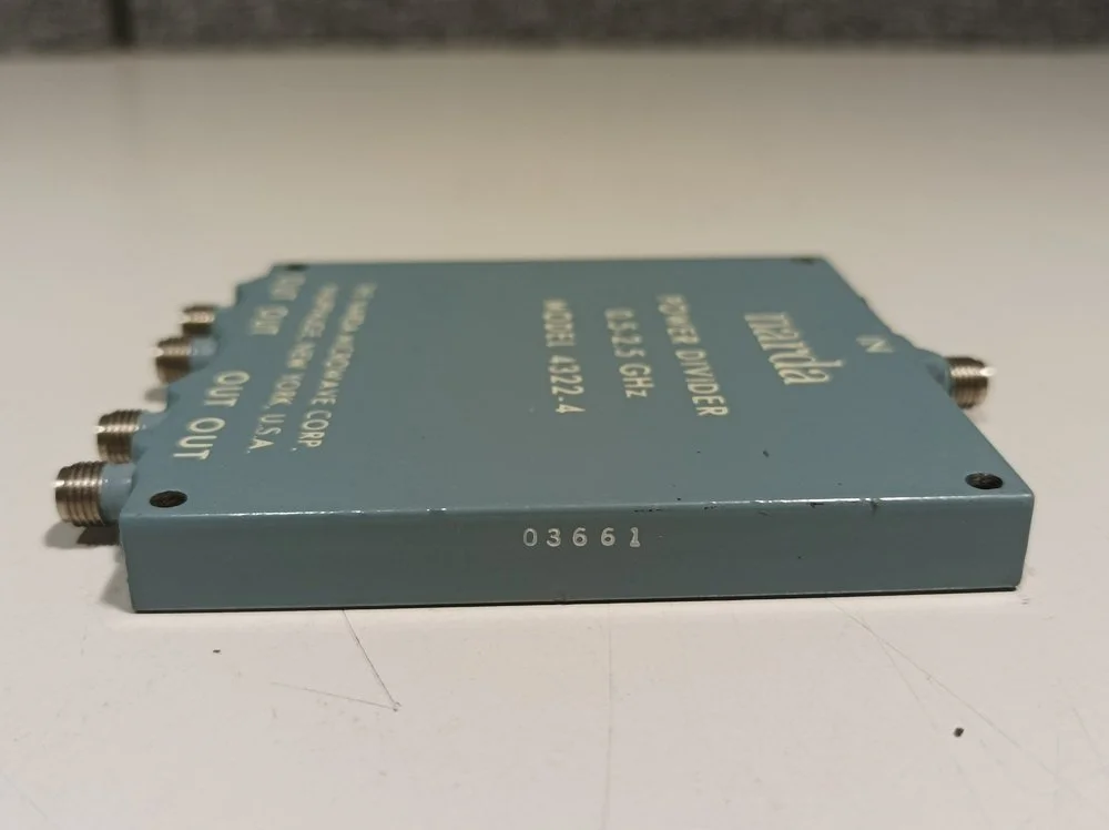 Narda 4422-4, 4-Way Power Divider, 0.5 - 2,5 GHz #