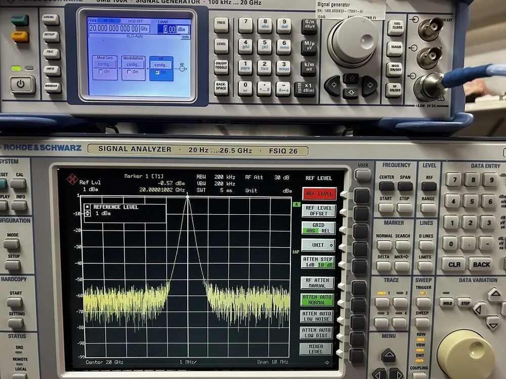 Rohde & Schwarz FSIQ26, Signal Analyzer, 20Hz-26.5GHz, Loaded with Options
