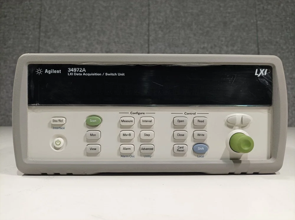 Agilent 34972A, LXI Data Acquisition/Switch Unit