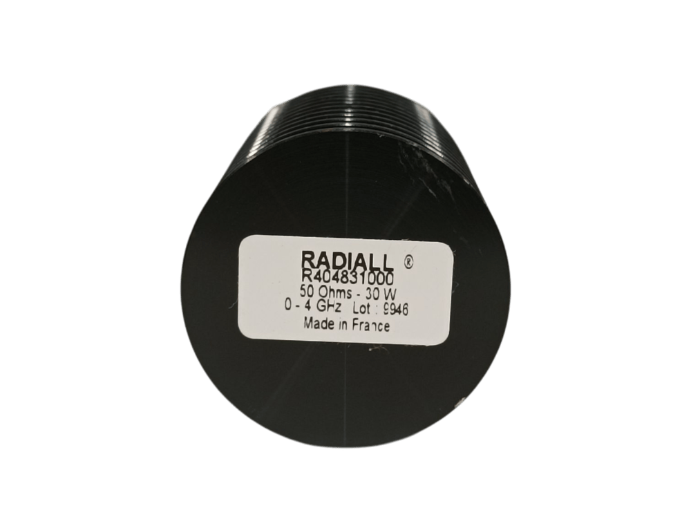 Radiall R404831000, Coaxial Connector Terminator, 0-4 GHz, 30 W, 50 Ohm #