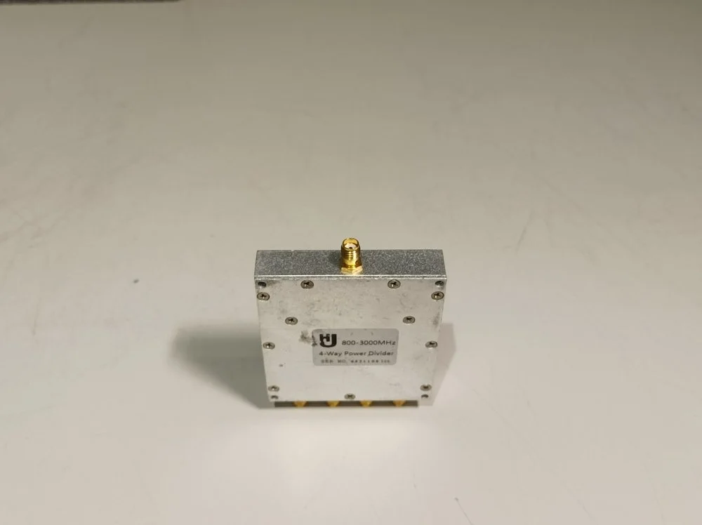 HJ, 4 way Power Divider 0.8-3.0 GHz #
