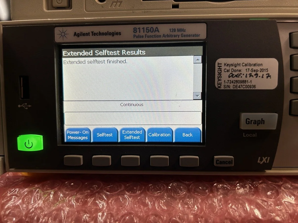 Keysight 81150A Pulse Function Arbitrary Generator