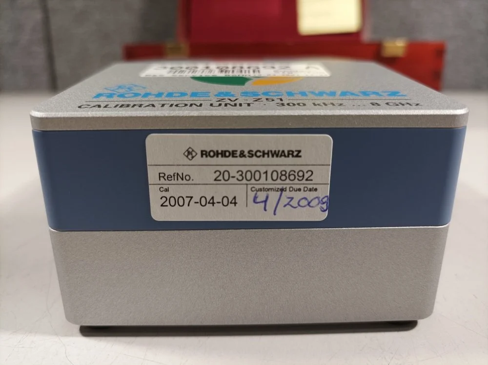 Rohde & Schwarz, ZV-Z51, Calibration Unit, 300kHz-8GHz, 4 Port, 3.5mm