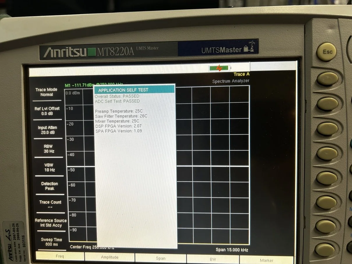 Anritsu MT8220A UMTS Master, Handheld Node B Analyzer #