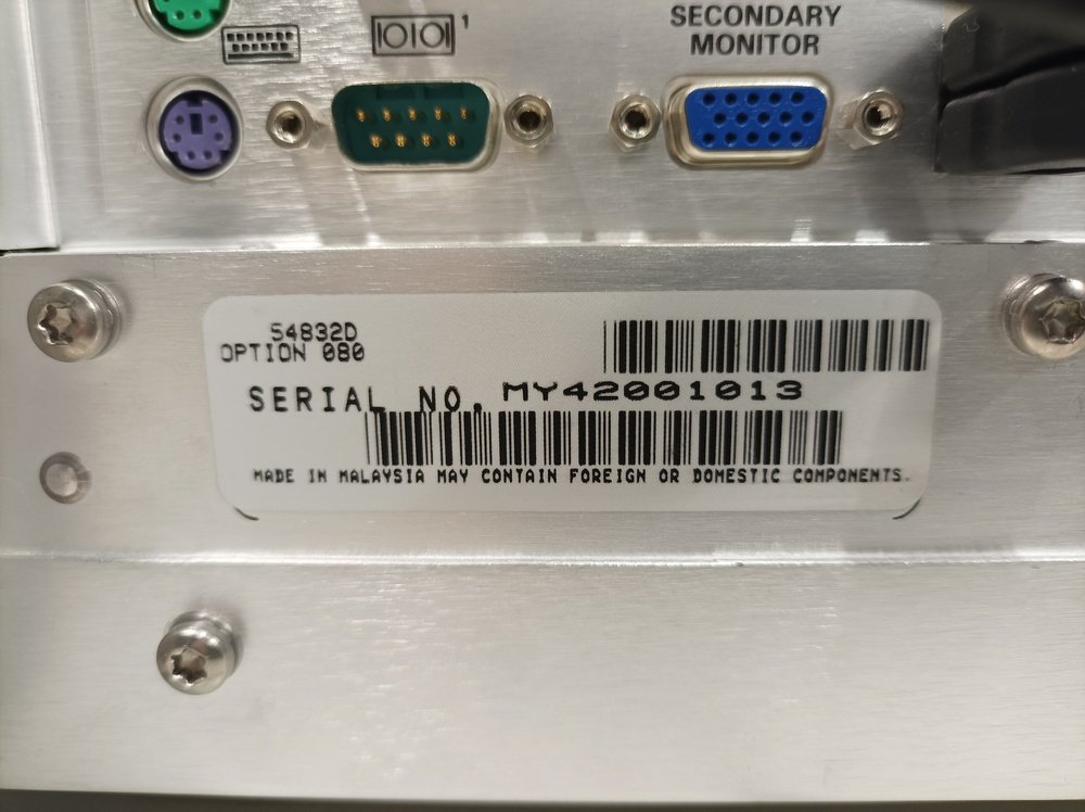 Agilent 54832D, Infiniium Oscilloscope MSO, 1 GHz / 4GSa/s