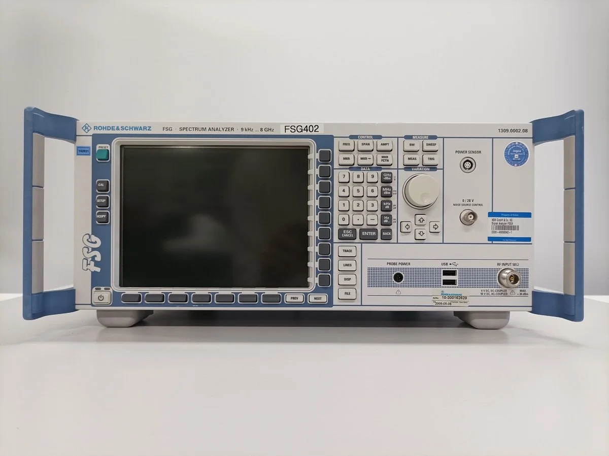 Rohde & Schwarz FSG Spectrum analyzer 9kHz-8GHz, OPT: K100, K102, K101 #