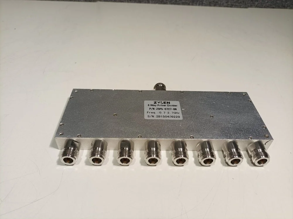 Zysen 8 Way Power Divider ZSPD-0727-8N, 0.7-2.7 GHz #