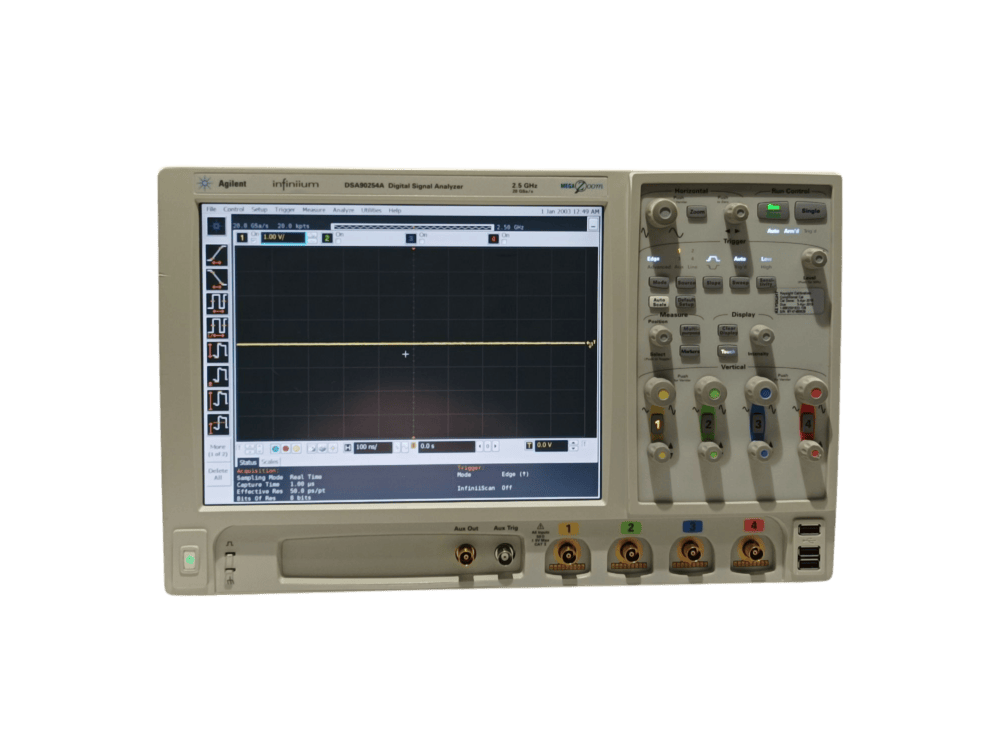 Agilent DSA90254A, Digital Signal Analyzer, 2.5 GHz, 20 GSa/s, OPT: 009, DSA #