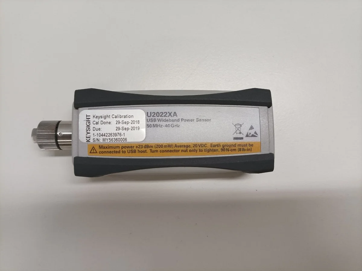 Keysight U2022XA, USB Peak Power Sensor, 50 MHz - 40 GHz #