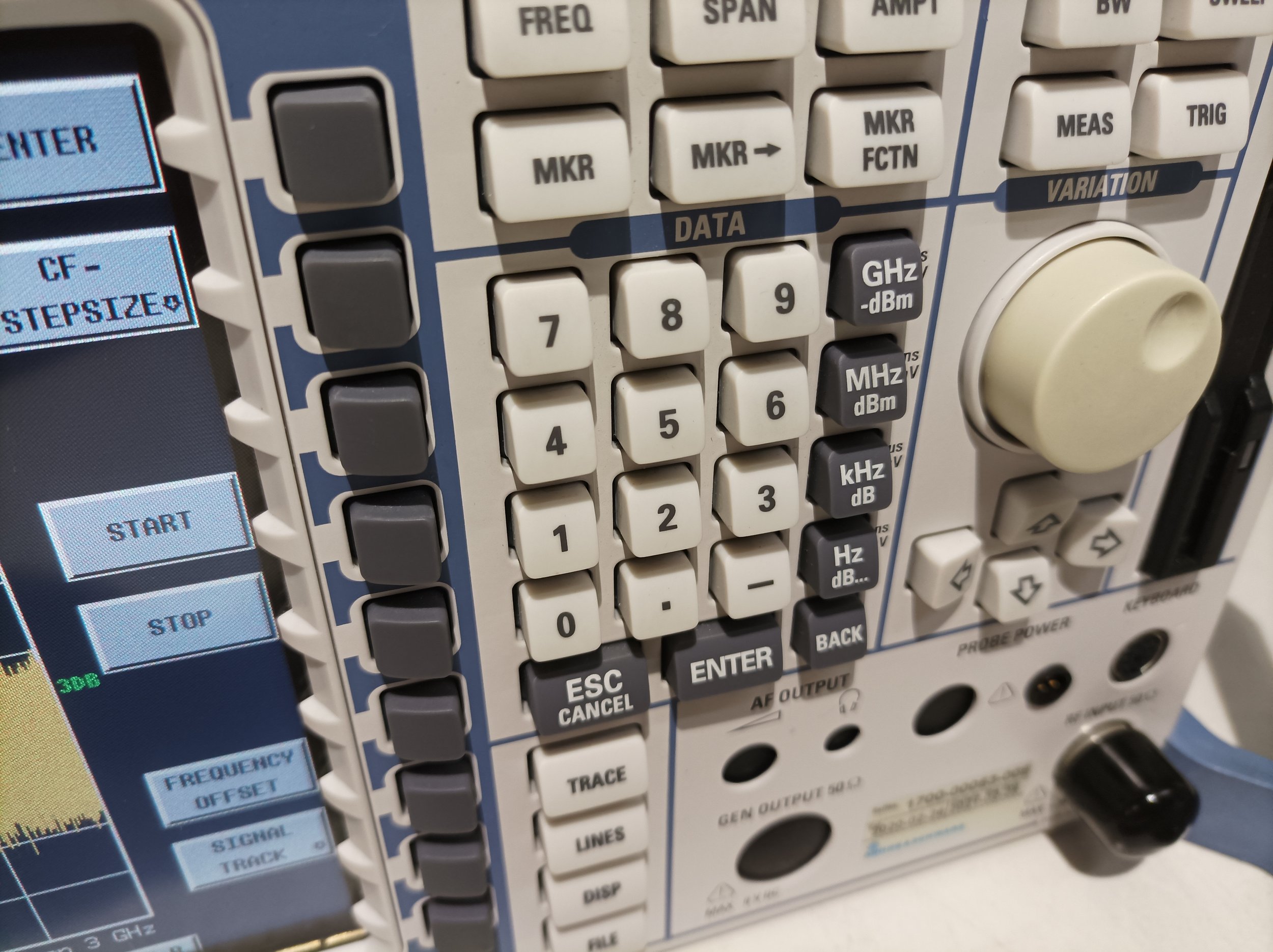 Rohde & Schwarz FSP 3 Spectrum Analyzer, 9kHz-3GHz, Ser. 101056 #
