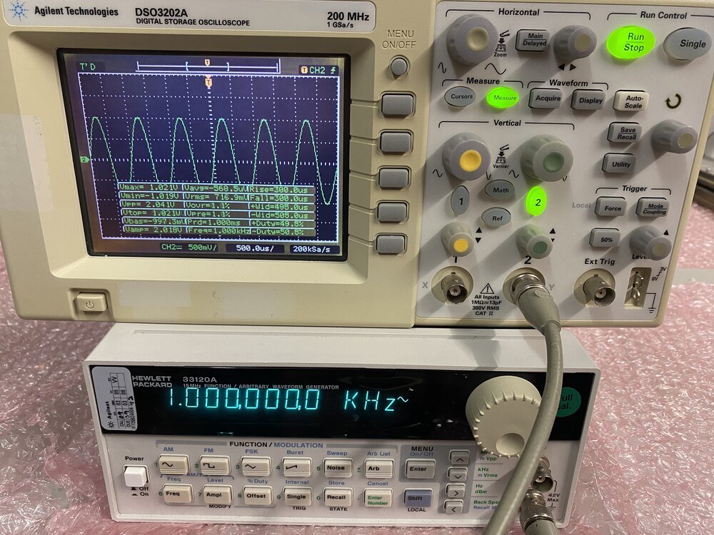 Agilent DSO3202A Digital Storage Oscilloscope, 200MHz, 1GSa/s #
