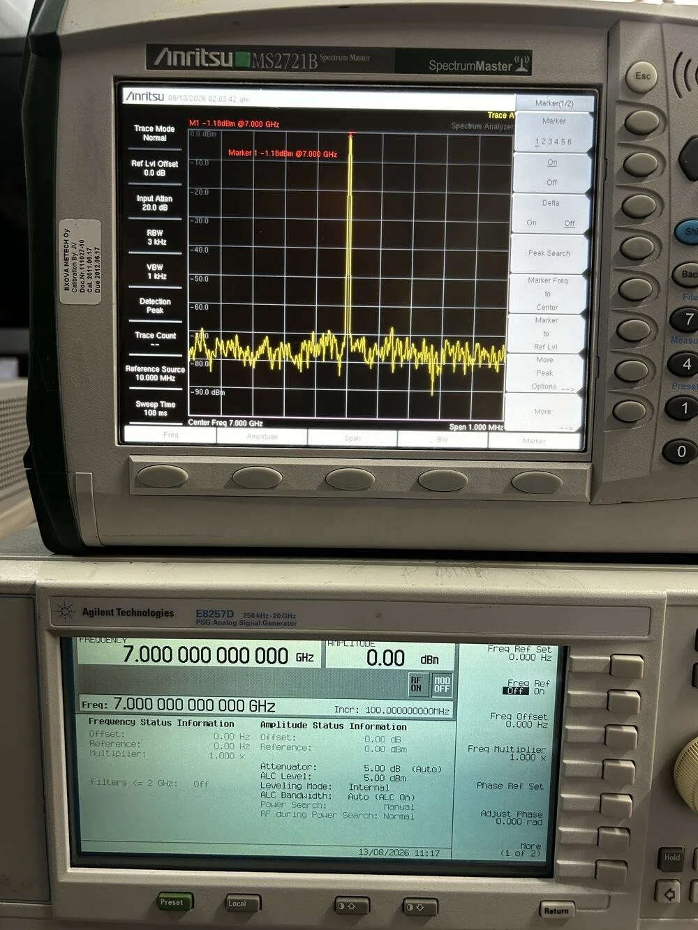 Anritsu MS2721B Spectrum Master #