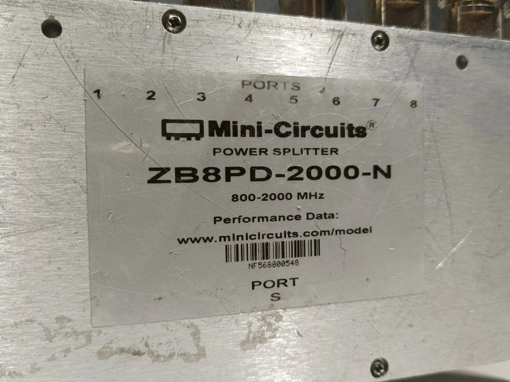 Mini-Circuits ZB8PD-2000-N, Power Splitter 800-2000 MHz #