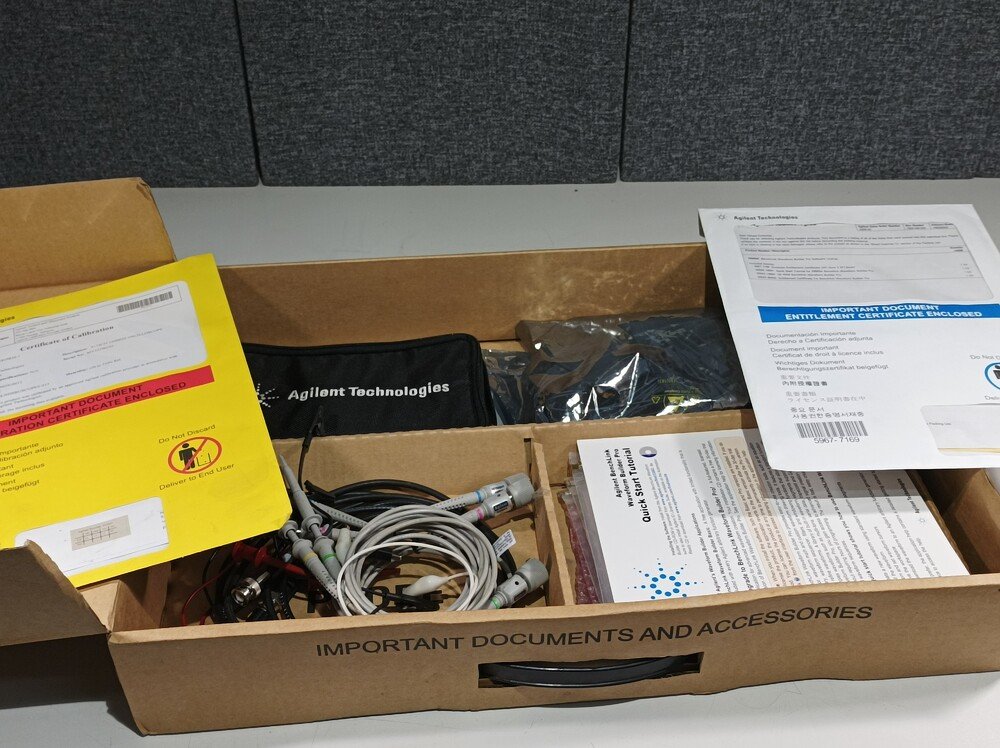 Agilent MSOX4034A, MSO, 350 MHz, 4 plus 16 Digital Channels, w/Options & Accessories #