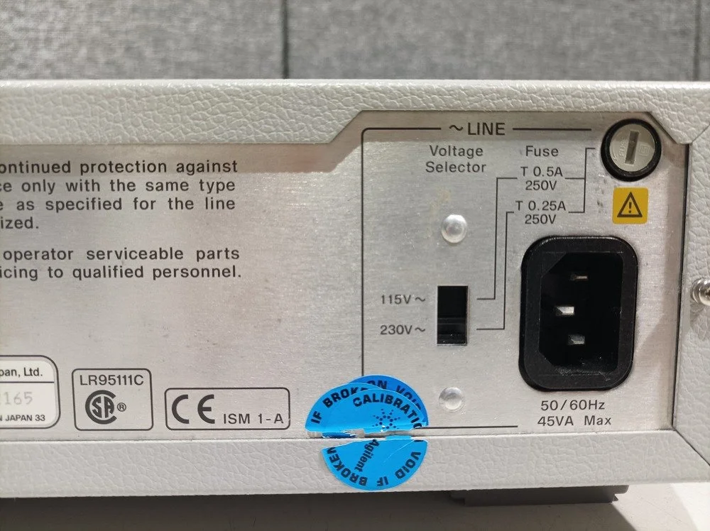Hewlett Packard Milliohmmeter