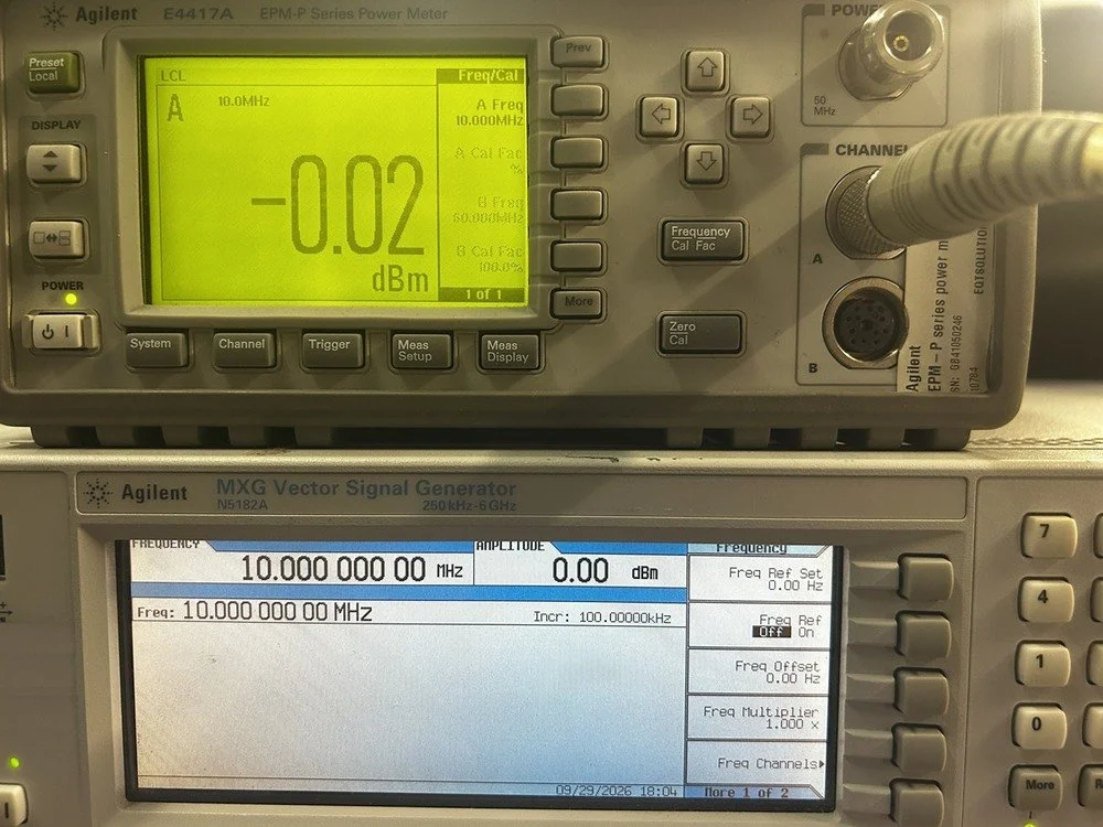 Agilent N5182A, MXG Vector Signal Generator, 250kHz -6GHz #
