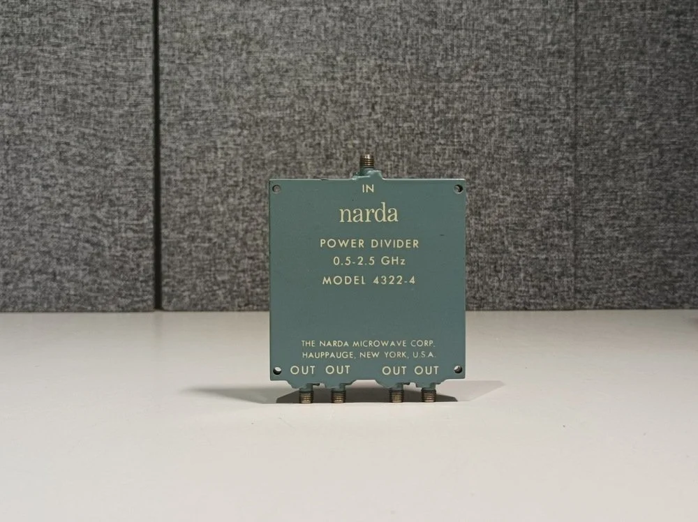 Narda 4422-4, 4-Way Power Divider, 0.5 - 2,5 GHz #