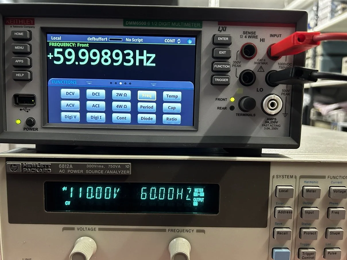 Hewlett Packard 6812A, AC Power Source / Analyzer, 750 VA