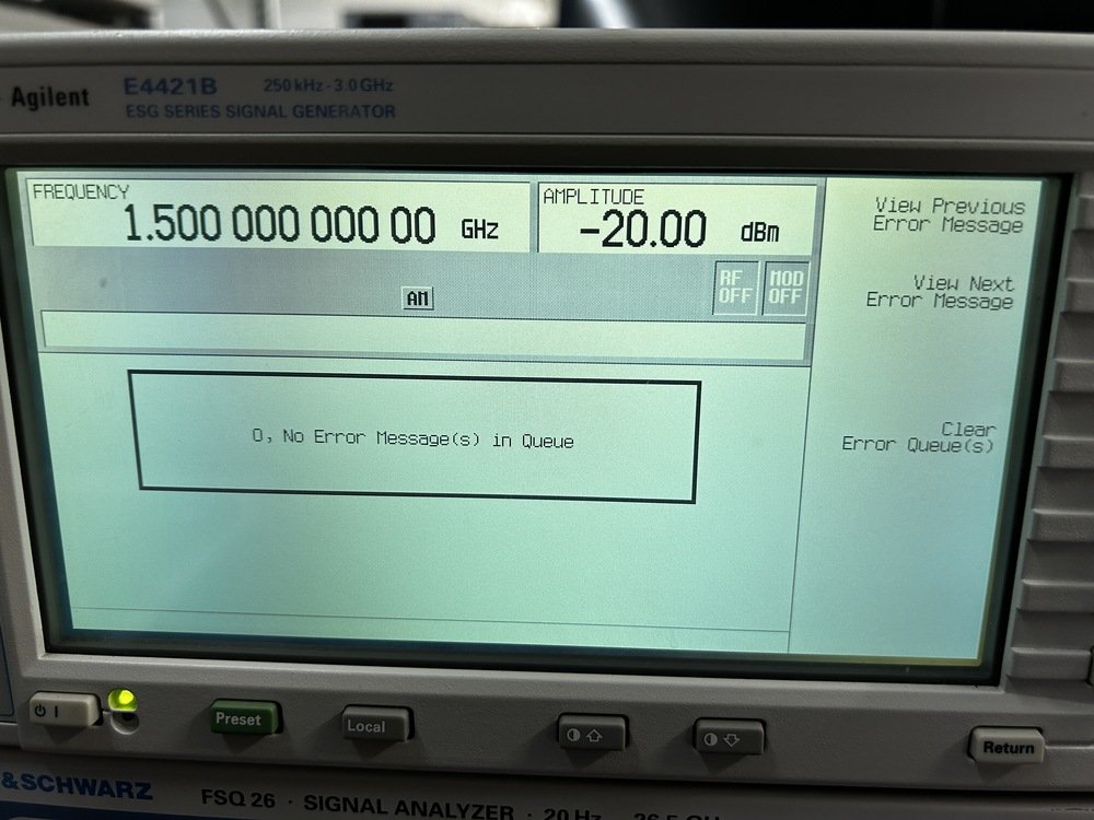 Agilent E4421B ESG Series Signal Generator, 250kHz-3.0GHz
