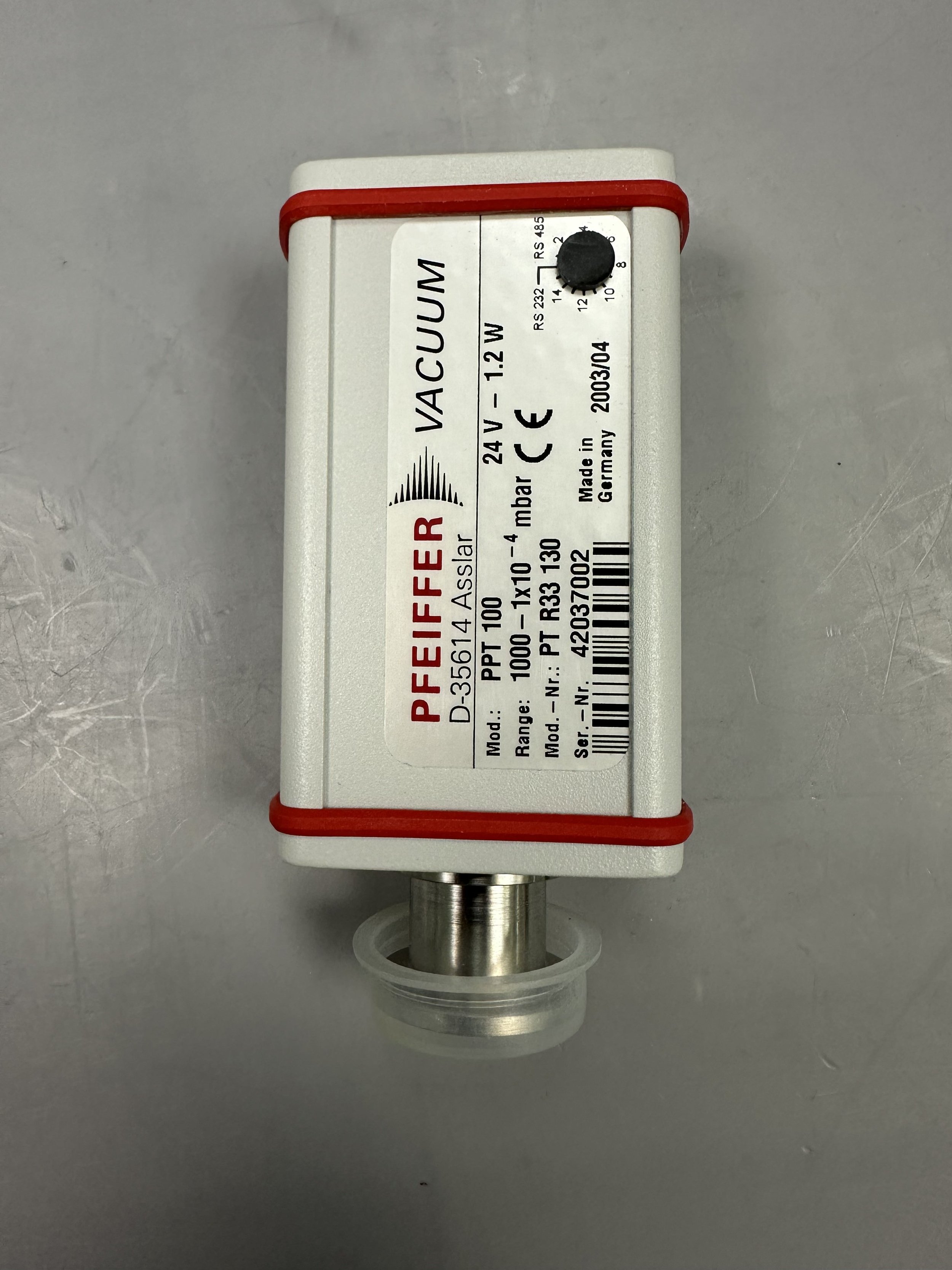 PFEIFFER PPT100 PT R33 130, Vacuum Sensor *