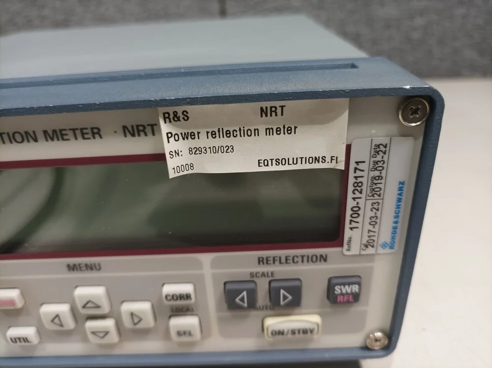 Rohde & Schwarz NRT, Power Reflection Meter + NRT-Z43 Directional Power Sensor