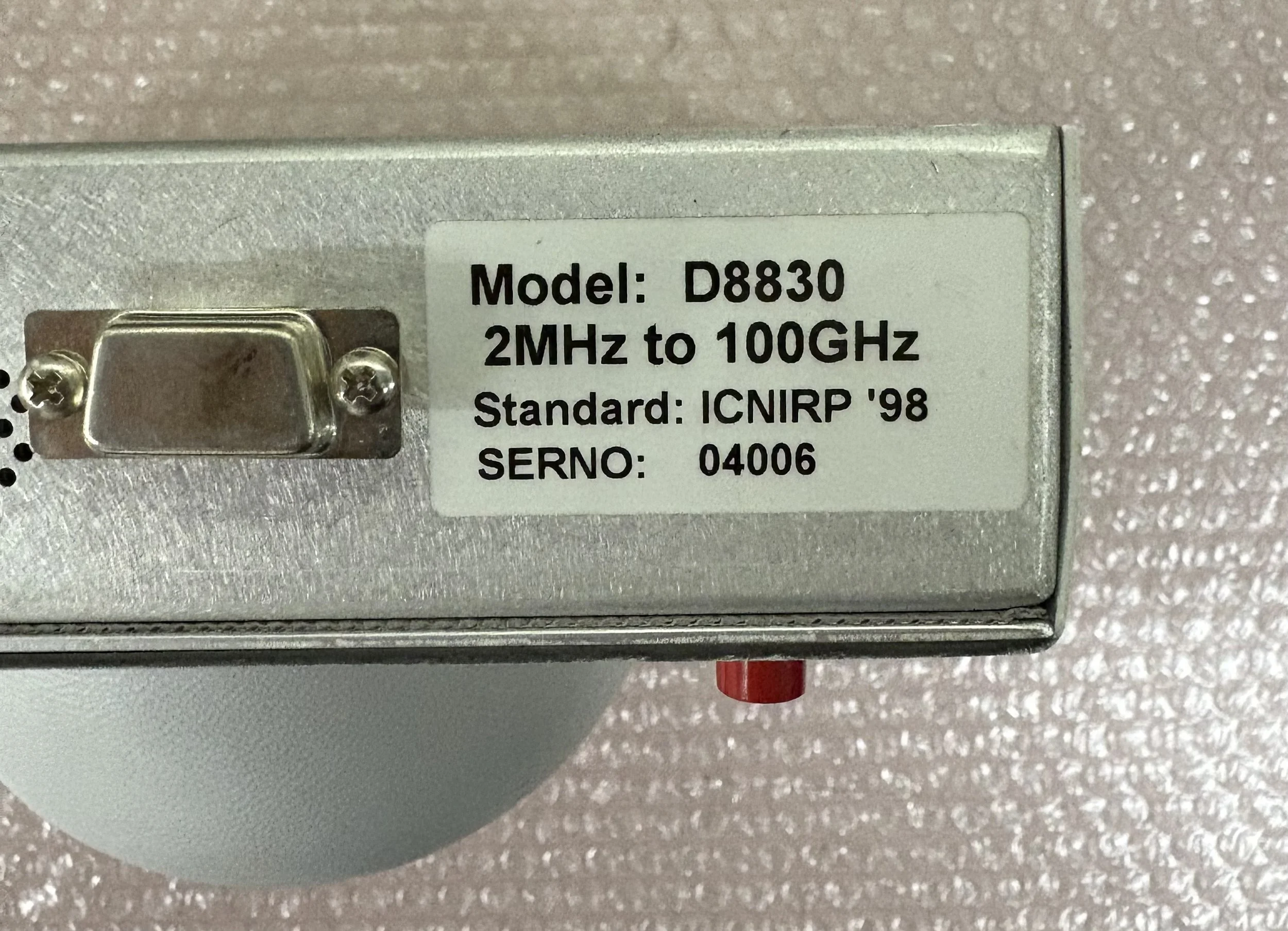 Narda D8830 SMARTS II EMF 24/7 Area Monitor 2MHz to 100GHz