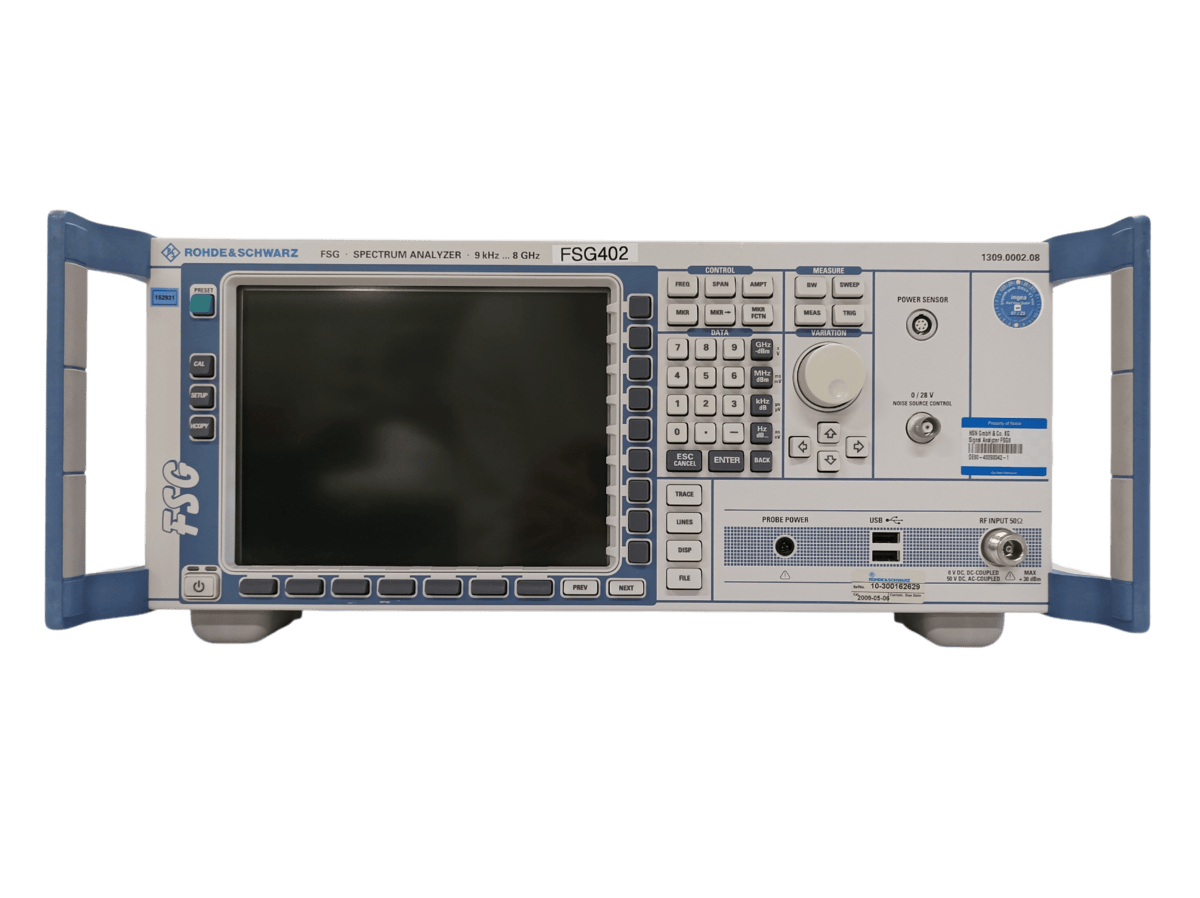 Rohde & Schwarz FSG Spectrum analyzer 9kHz-8GHz, OPT: K100, K102, K101 #