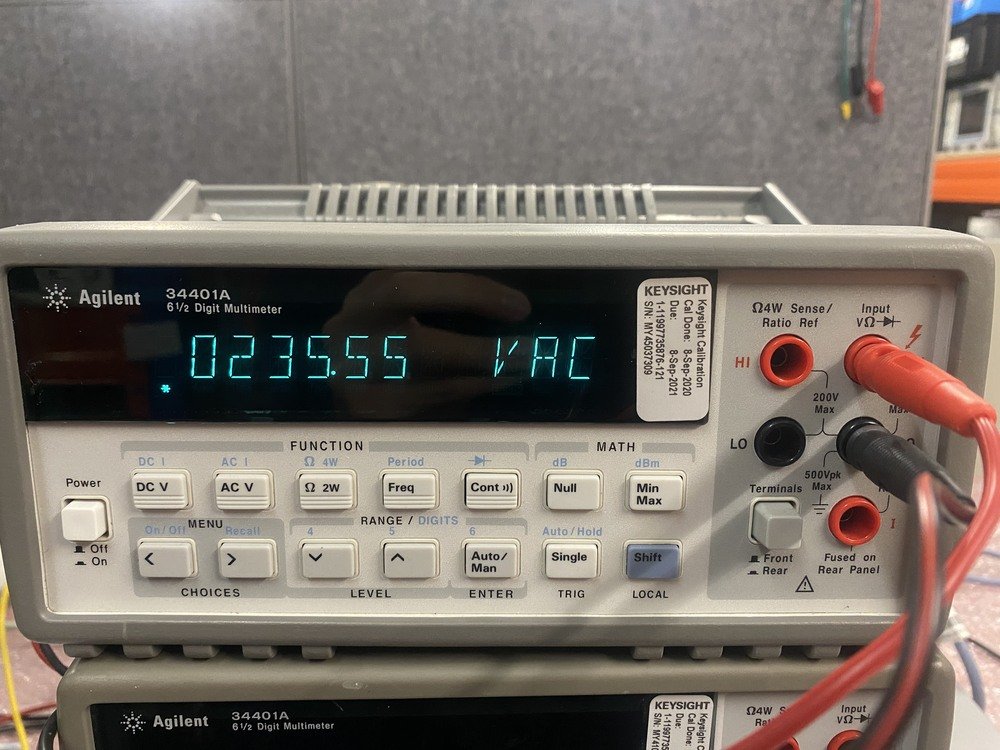 Hewlett Packard 34401A, Digital Multimeter #