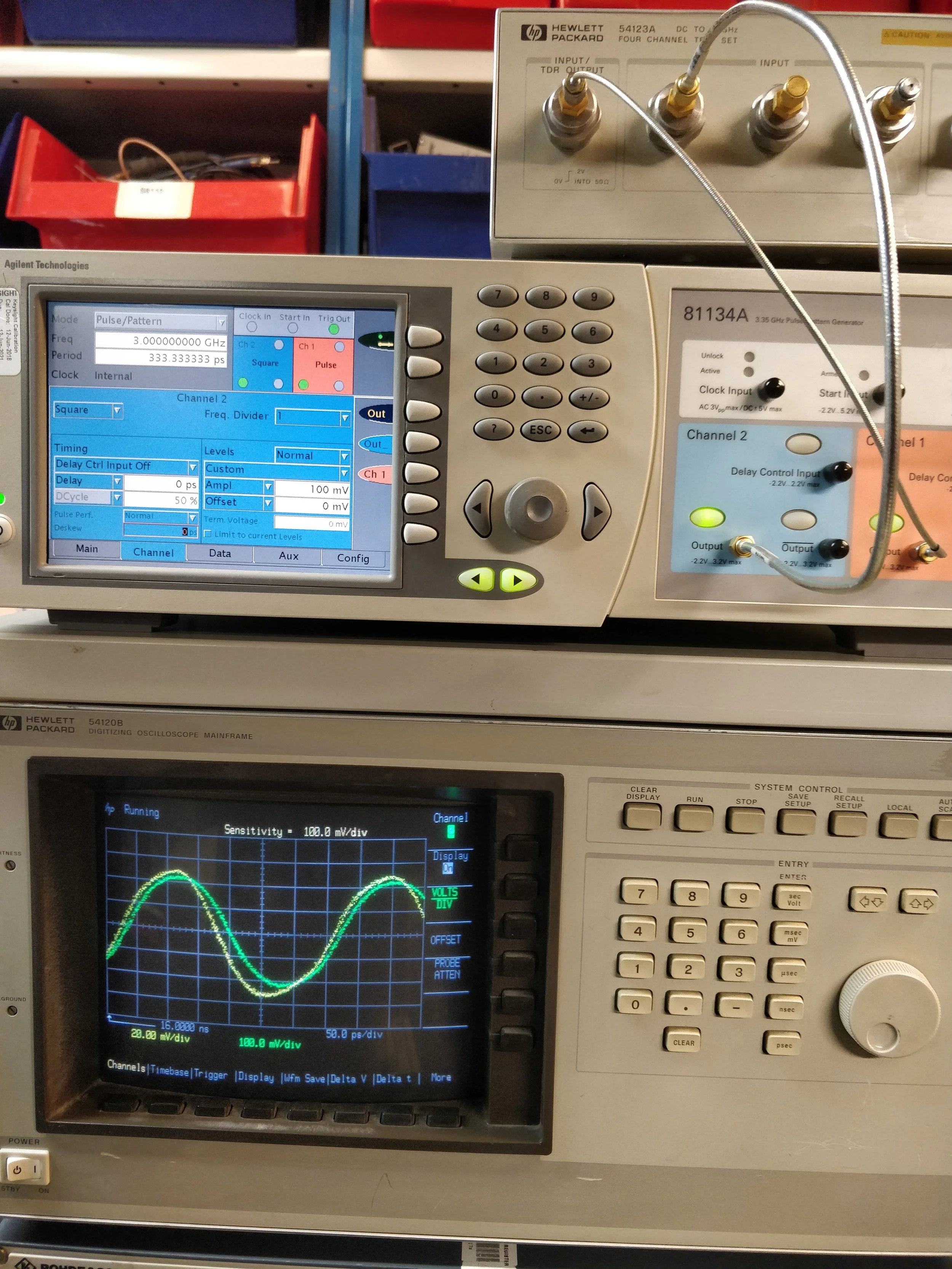 Agilent 81134A, Pulse Generator 3,35 GHz