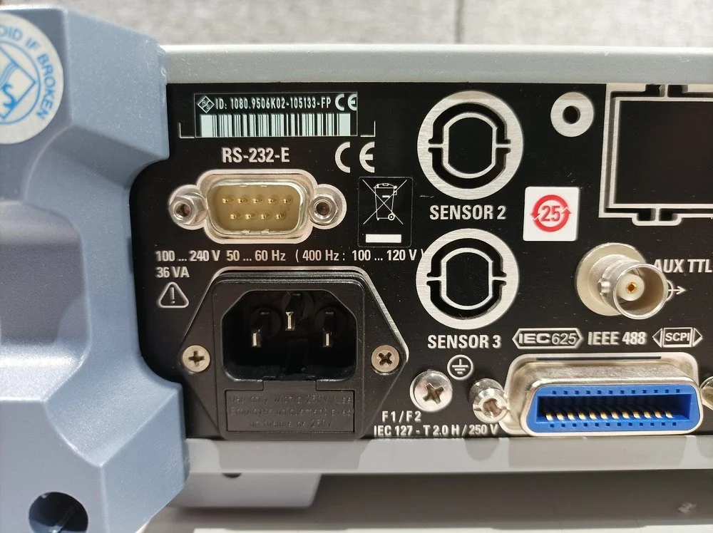 Rohde & Schwarz NRT, Power Reflection Meter + NRT-Z44 Directional Power Sensor #