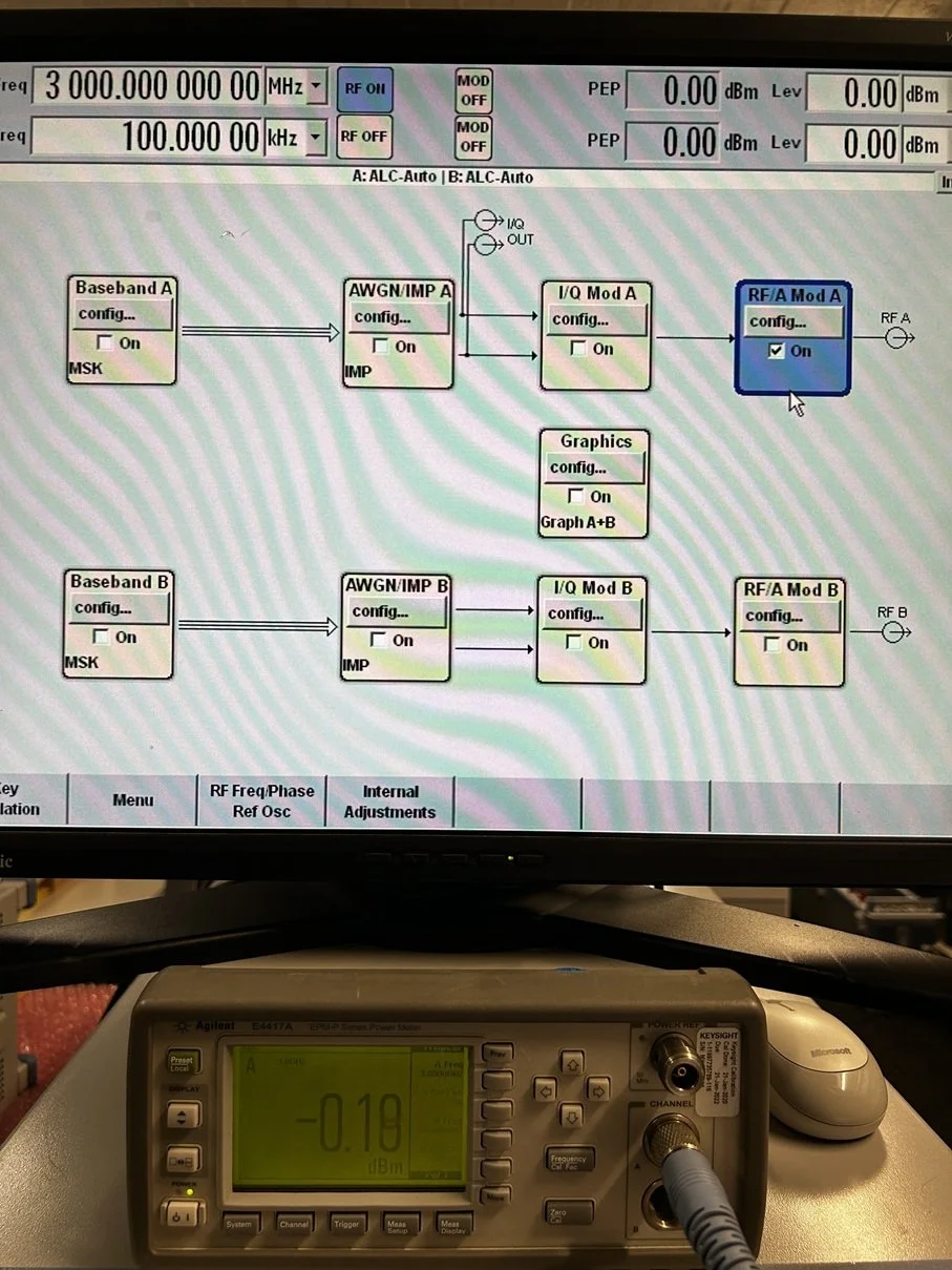 Rohde & Schwarz SMATE200A, Vector Signal Generator, 100kHz-6GHz, loaded with options #