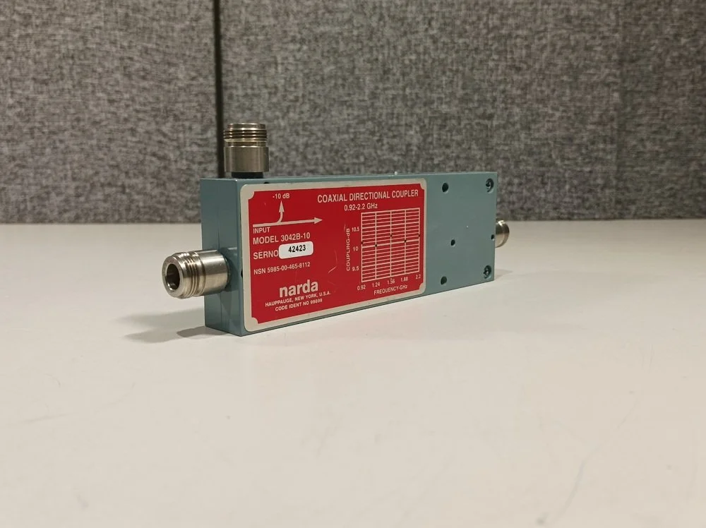 Narda 3042B-10, Coaxial Directional Coupler, 0.92-2.2 GHz #