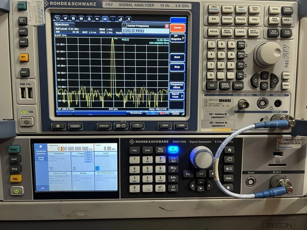 Rohde & Schwarz FSV3, Signal Analyzer, 10Hz-3.6GHz, OPT: B25, B29, K10, K72, 102511-Kj #