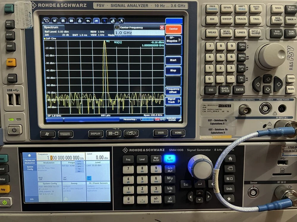 Rohde & Schwarz FSV3, Signal Analyzer, 10Hz-3.6GHz, OPT: B25, B29, K10, K72, 102511-Kj #