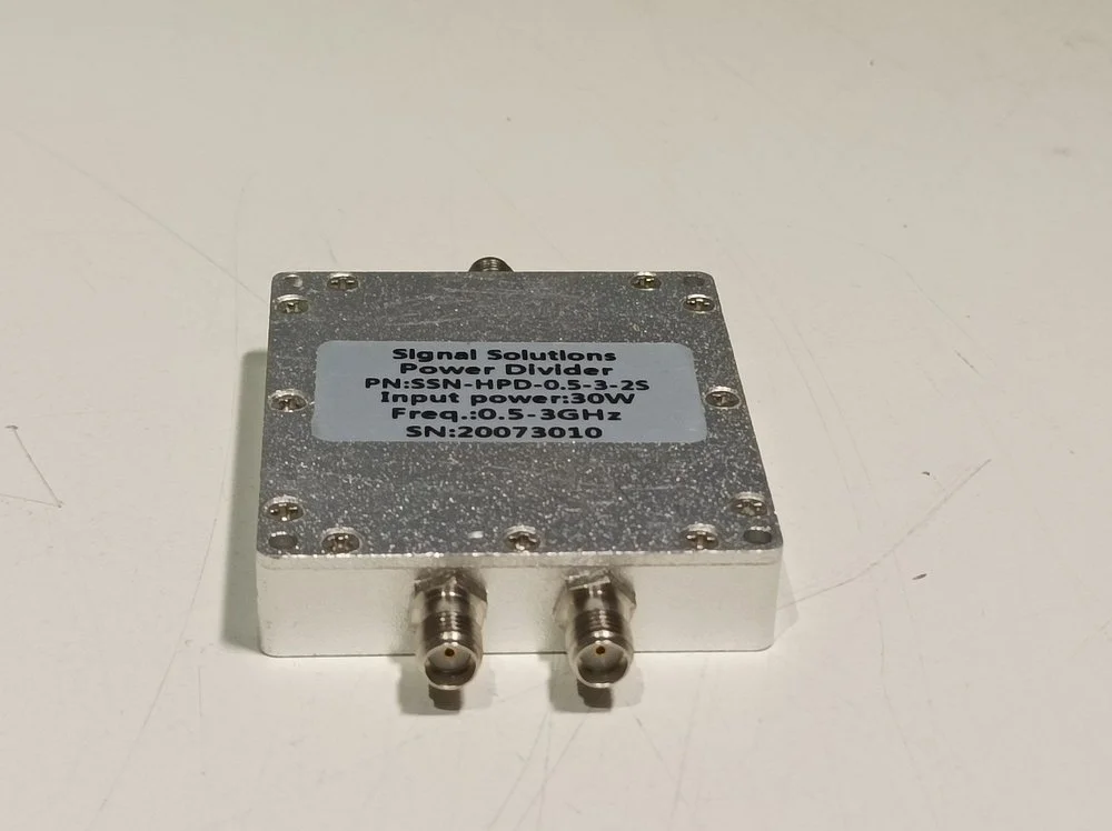 Signal RF Solutions Power Divider SSN-HPD-0.5-3-2S, 0.5-3.0 GHz #