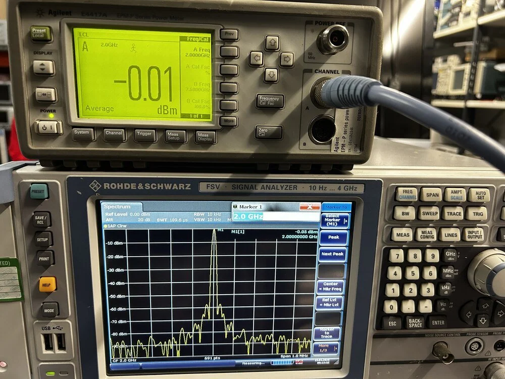 Rohde & Schwarz FSV4, Signal Analyzer, 10 Hz-4 GHz, OPT: B25, B29, K10, K72, K100 #