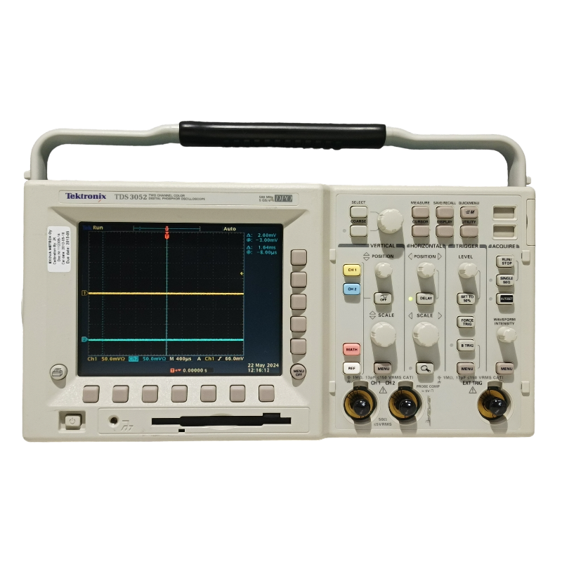 Tektronix TDS 3052, Digital Phosphor Oscilloscope, 500 MHz, 5 GS/s #