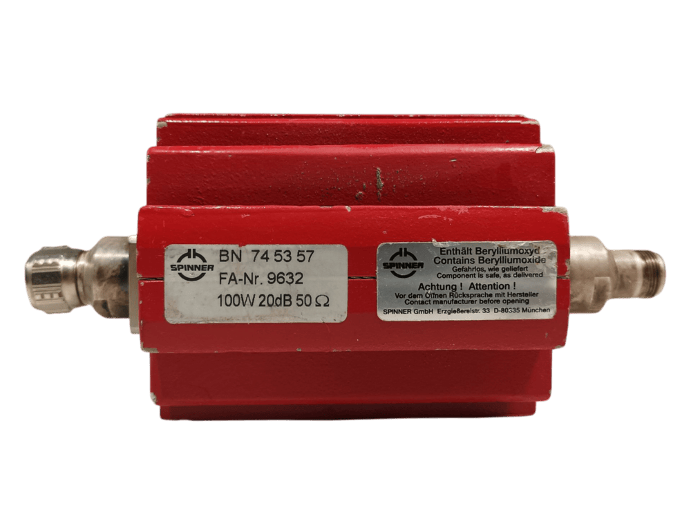 Spinner BN 745357, Attenuator, 100 W, 20 dB, 50 Ohm #