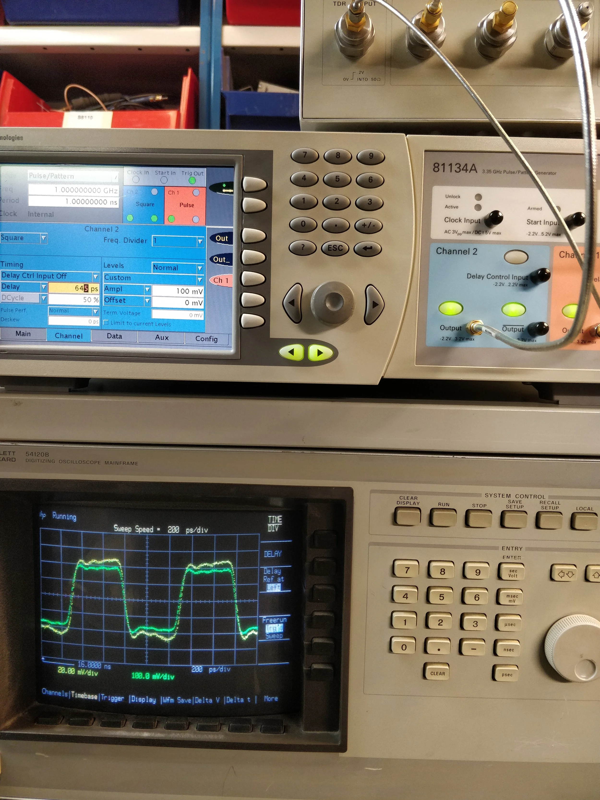 Agilent 81134A, Pulse Generator 3,35 GHz
