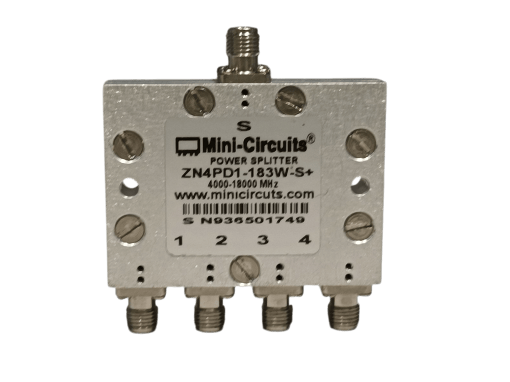 Mini-Circuits ZN4PD1-183W-S+, Power Splitter 4.0-18.0 GHz #