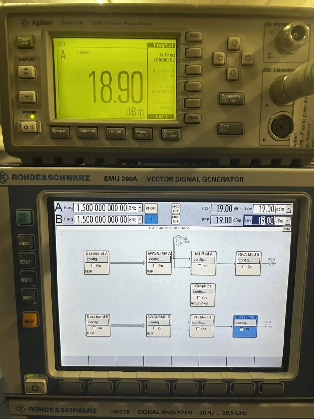 Rohde & Schwarz SMU200A, Vector Signal Generator, 100kHz-3GHz, with Options #