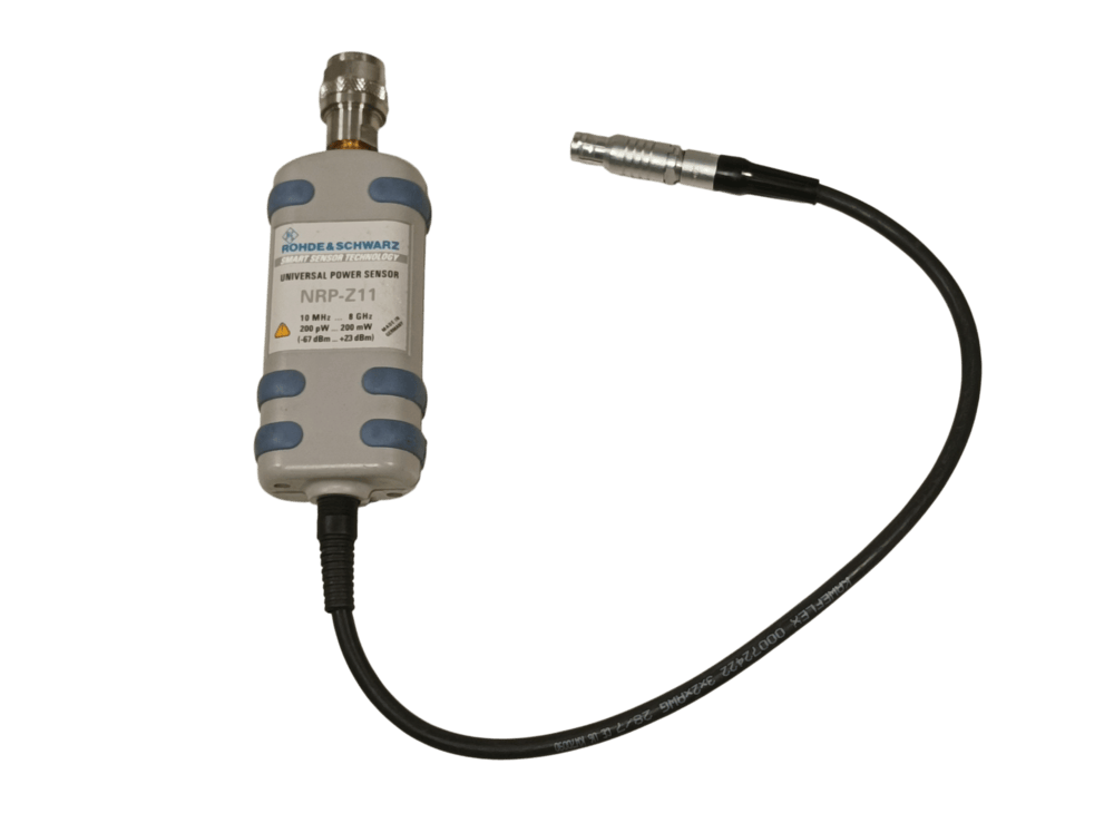 Rohde & Schwarz NRP-Z11, RF Power Sensor, 10 MHz-8 GHz, 200 pW to 200 mW with NRP-Z4 USB Cable #