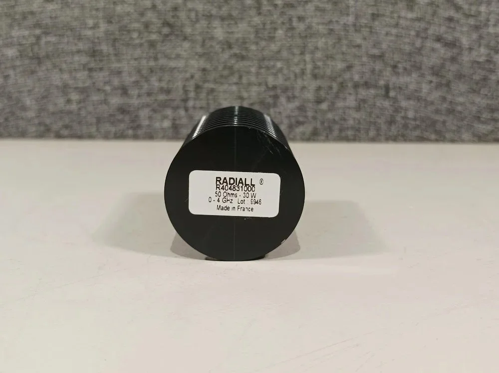Radiall R404831000, Coaxial Connector Terminator, 0-4 GHz, 30 W, 50 Ohm #