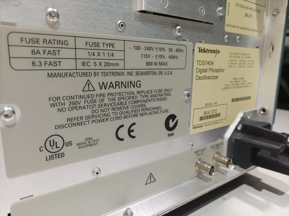 Tektronix TDS 7404, Digital Phosphor Oscilloscope, 4 GHz, 20 GSa/s #