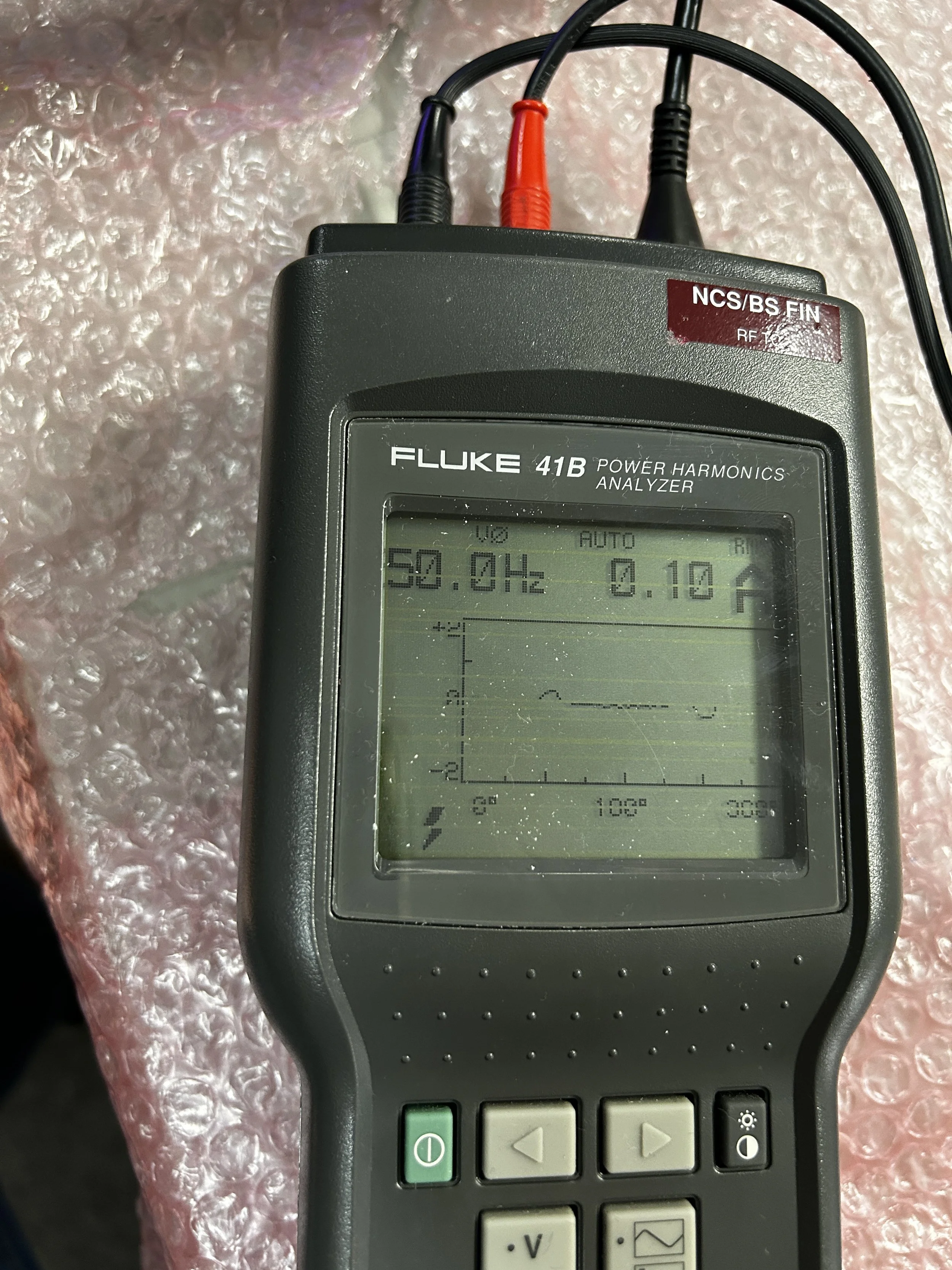 Fluke 41B, Power Harmonics Analyzer #