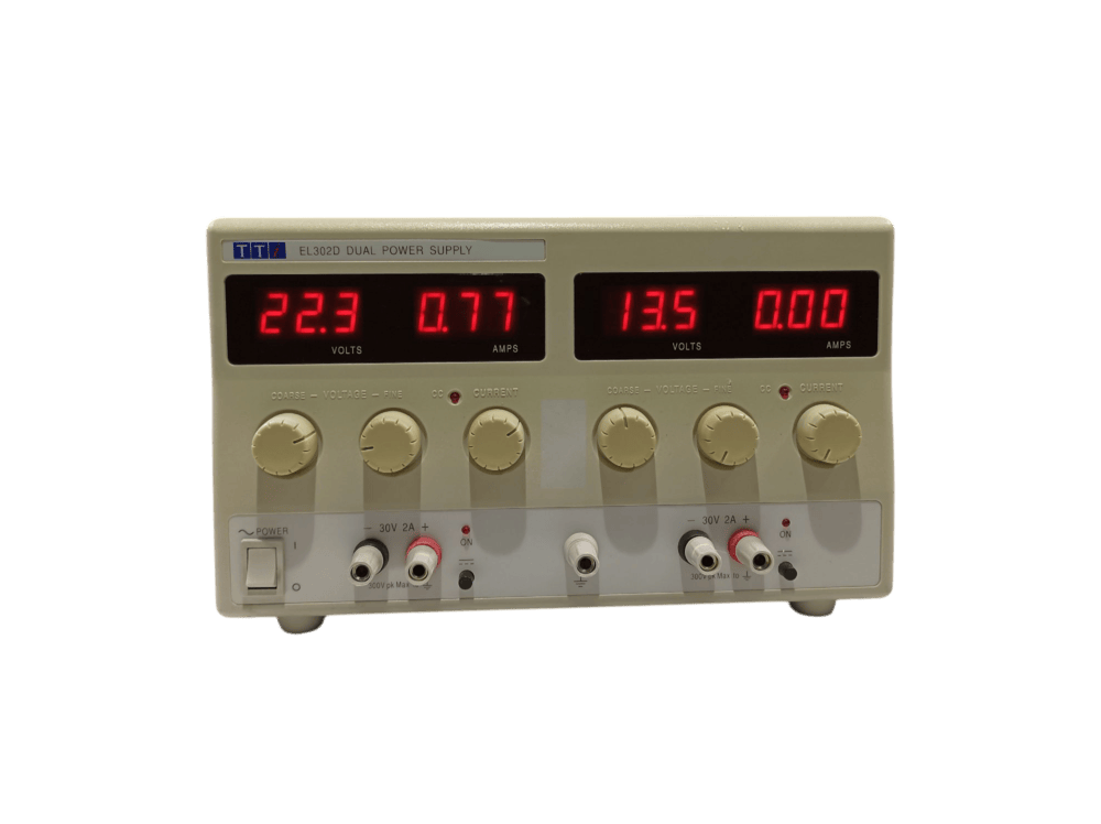 TTI  EL302D, Dual power supply, 30V/2A, 130W #