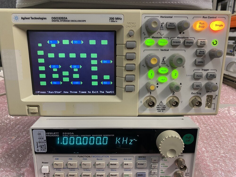Agilent DSO3202A Digital Storage Oscilloscope, 200MHz, 1GSa/s #