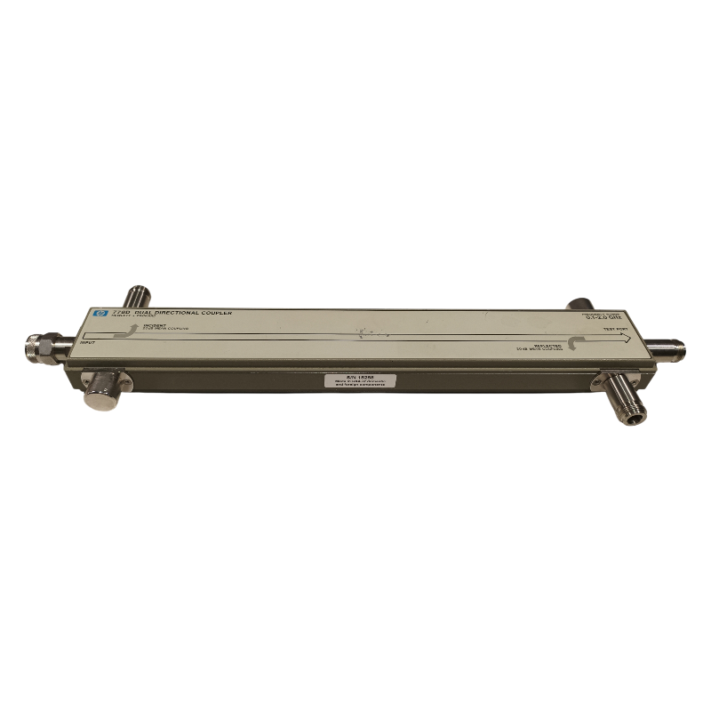 Hewlett Packard 778D RF N Coaxial Broadband Dual Directional Coupler 0.1-2GHz 20dB #